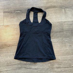 Lululemon Tank with built-in bra Size 8